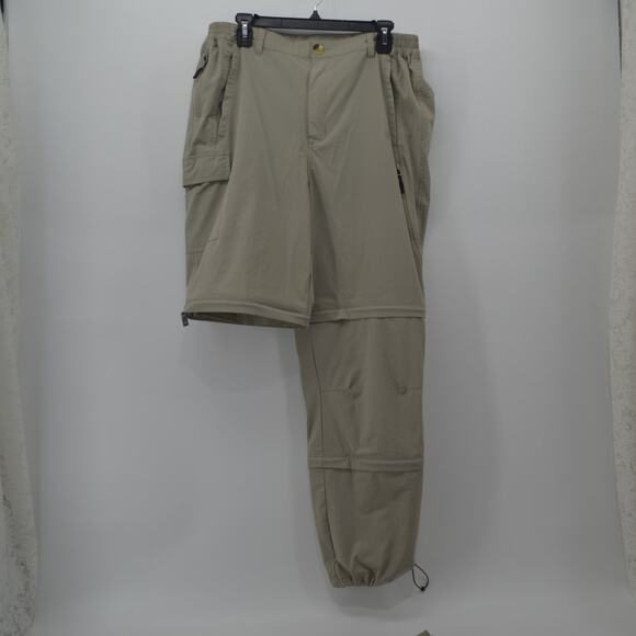 AK Womens Hiking Cargo Convertible Pants Gorpcore Sz Large - Picture 2 of 16